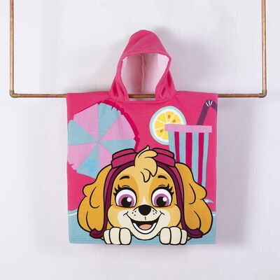Toalla de Playa Infantil con Capucha Paw Patrol Sun 60 x 120 cm