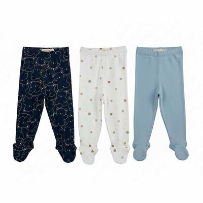 Pack 3 Ballerina con Patitas Beb&eacute; de Algod&oacute;n Chess Baby
