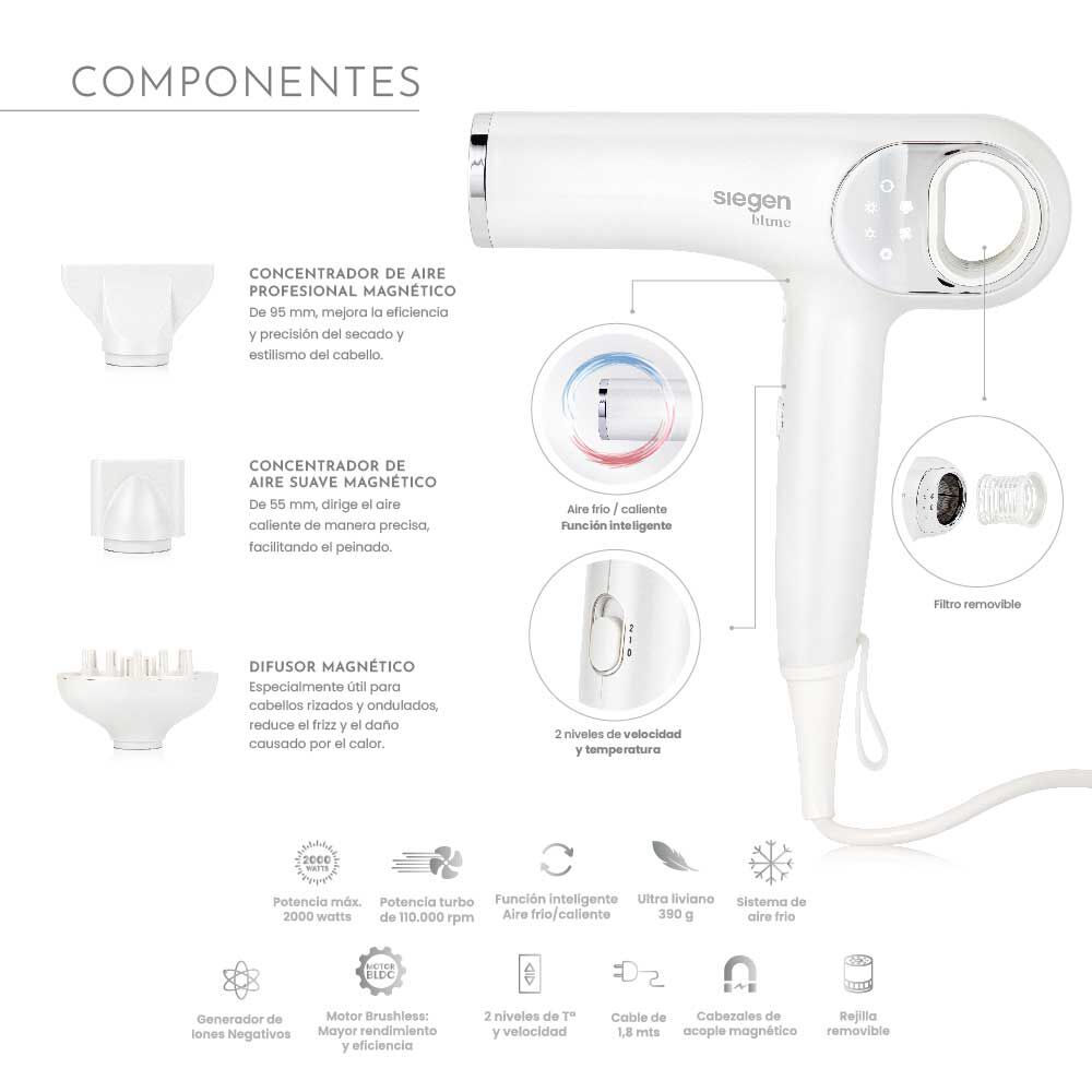Siegen Smart Dryer SG-B3160 Blanco, foto 6