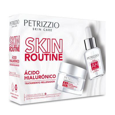 Set Skin Routine Ácido Hialurónico Crema + Sérum