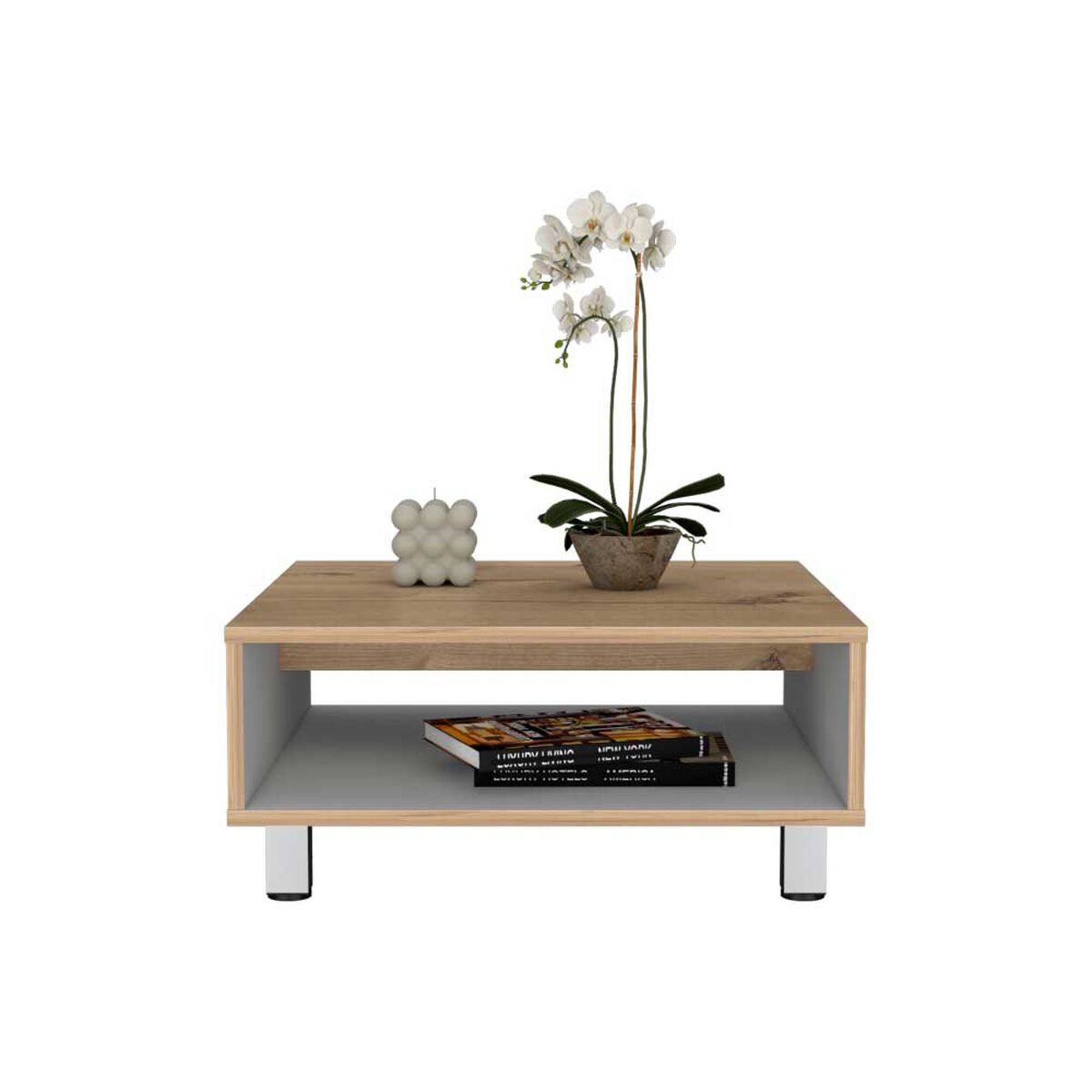 Mesa De Centro Tuhome Eclipse Duna Blanco