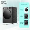 Lavadora Secadora Carga Frontal Hisense WD1i1041BT 10/6 Kg Titanium