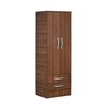 Clóset Mobikit 2 Puertas 2 Cajones Nogal