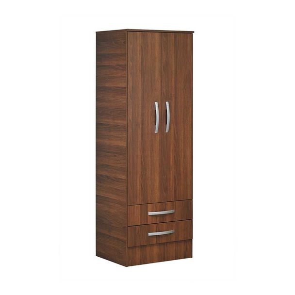 Clóset Mobikit 2 Puertas 2 Cajones Nogal