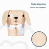 Toalla Capucha Perro Bebesit