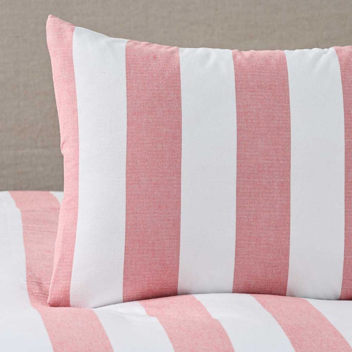 Funda de Plumón Elements & Co 1.5 Plazas Stripe Terra