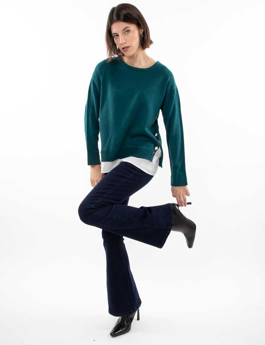 Jeans Flare Mujer Zibel