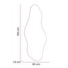 Espejo de Vidrio TuHome Fluye Aries 150 x 65 cm