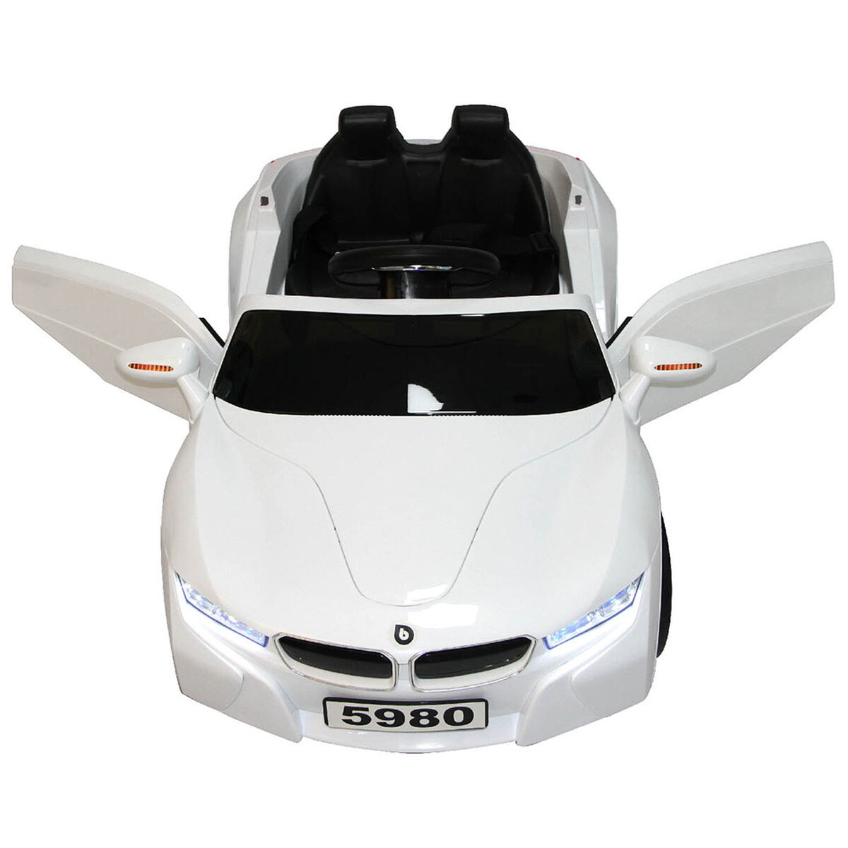 Auto a Batería Control Remoto RS-5980 Blanco