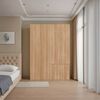 Combo Closet Tuhome 5 Puertas con Colgador Dreams Fresno