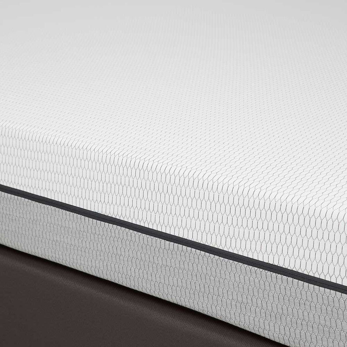 Cama Nido Rosen 1,5 Plazas Pratta + Respaldo + Velador Maurice Gris