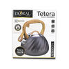 Tetera Doral Acero Inoxidable Afrodita 3 lts. Negro