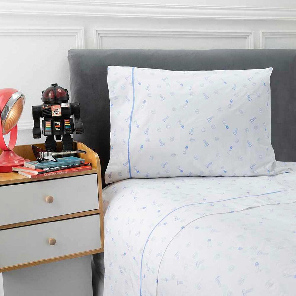 Juego de S&aacute;banas Infantil Casanova Kids 144 Hilos 1,5 Plazas Kiddo