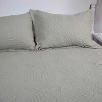 Quilt Doral 2 Plazas Beige Bubbly