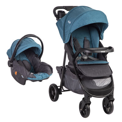 Coche Travel System Sienna Azul Bebesit
