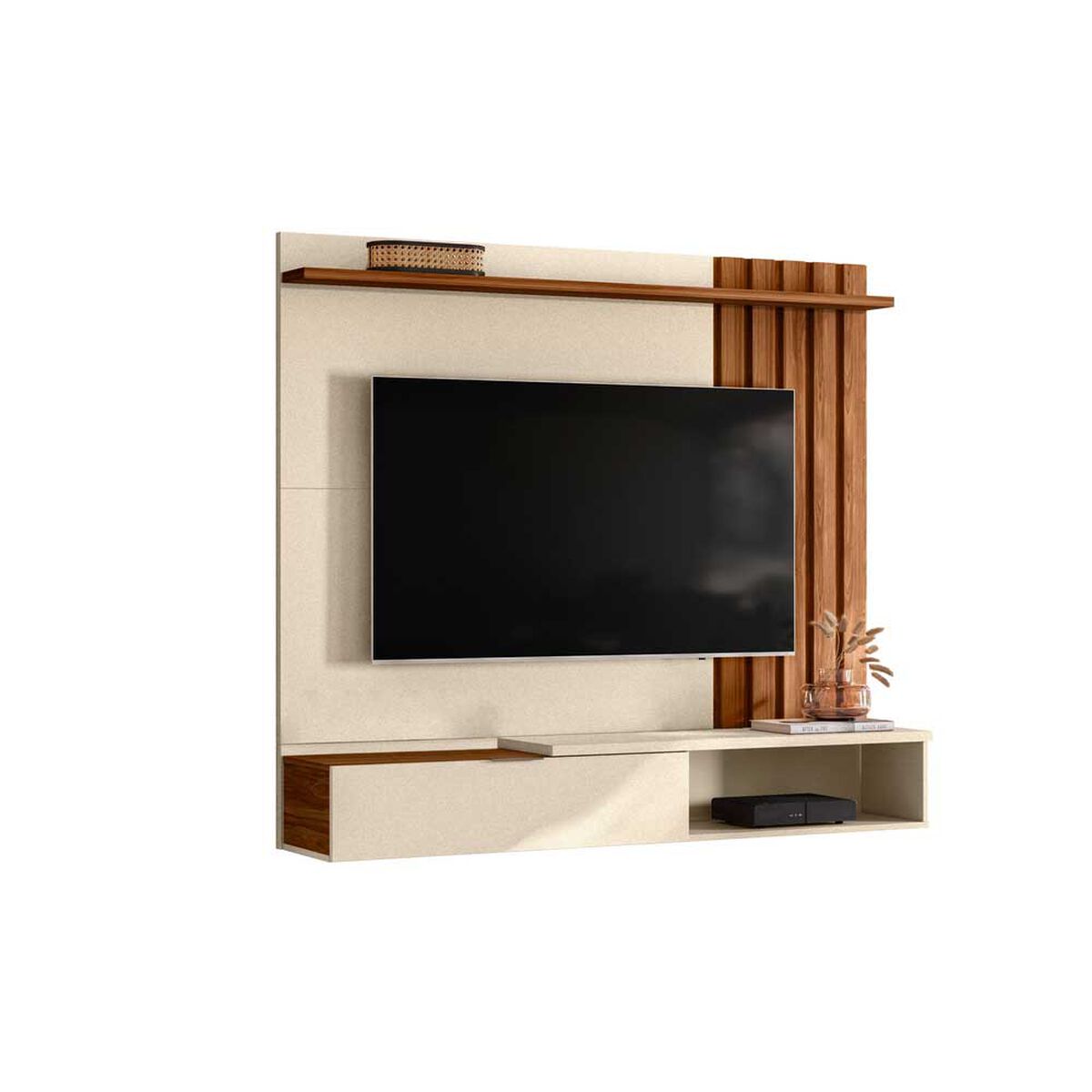 Panel TV Exit Vegas Hasta 65" Blanco
