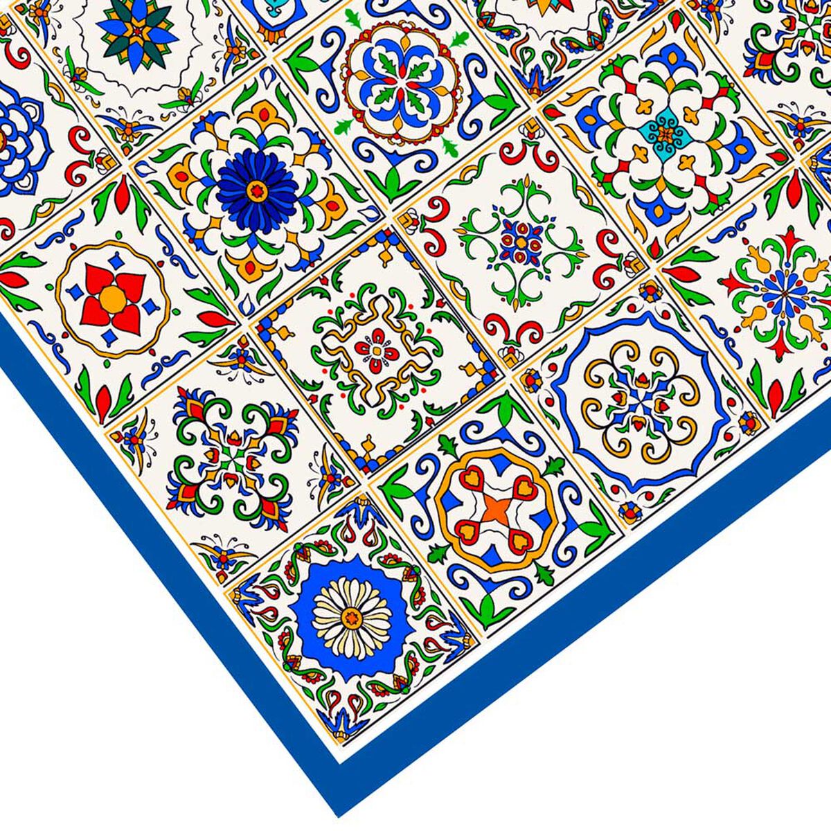 Set 2 Alfombra Davanti Baldosa Española 45 x120 Baldosa Española