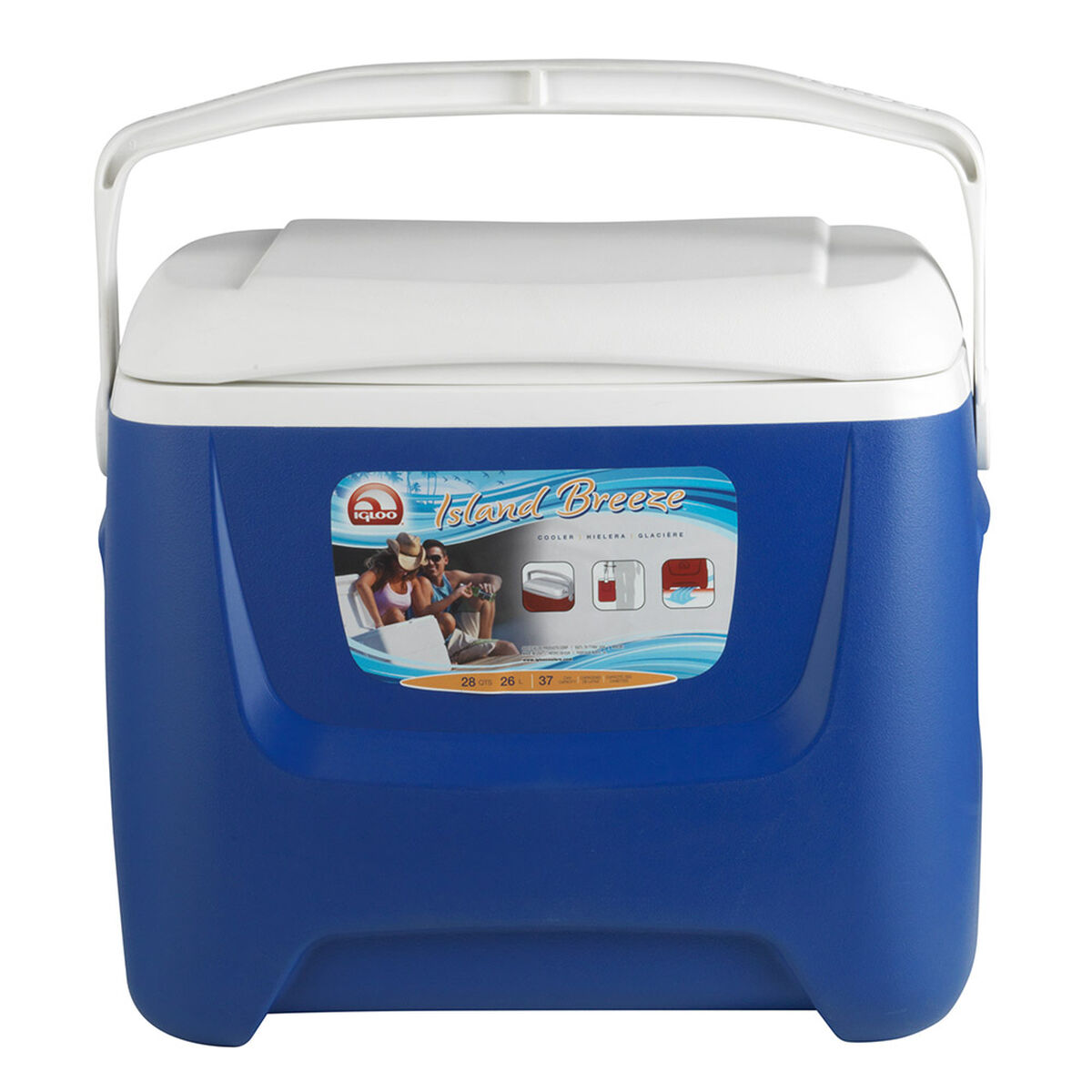 Cooler Igloo Island Breeze 26 L Azul