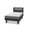 Cama Europea CIC 1,5 Plazas Anatomic + Respaldo Munich