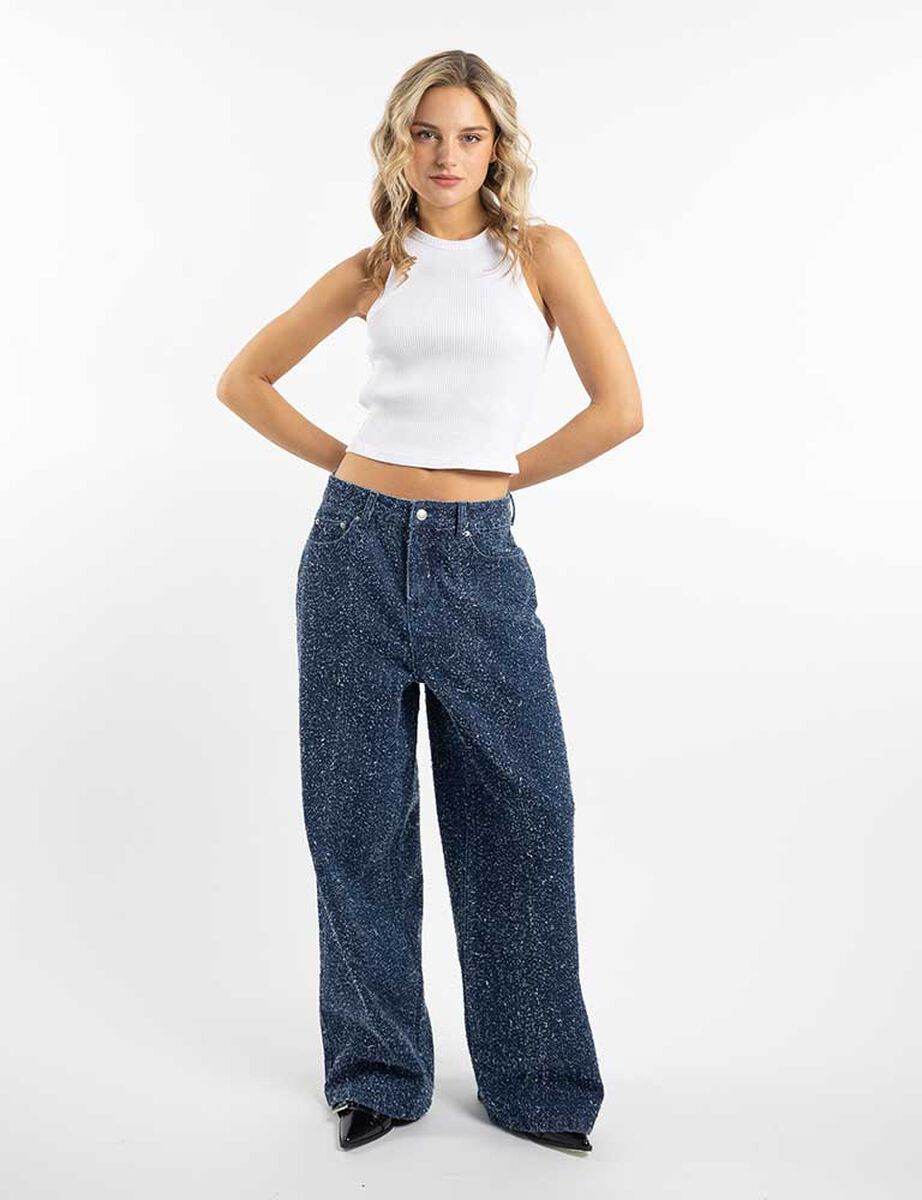 Jeans Wide Leg Mujer Icono