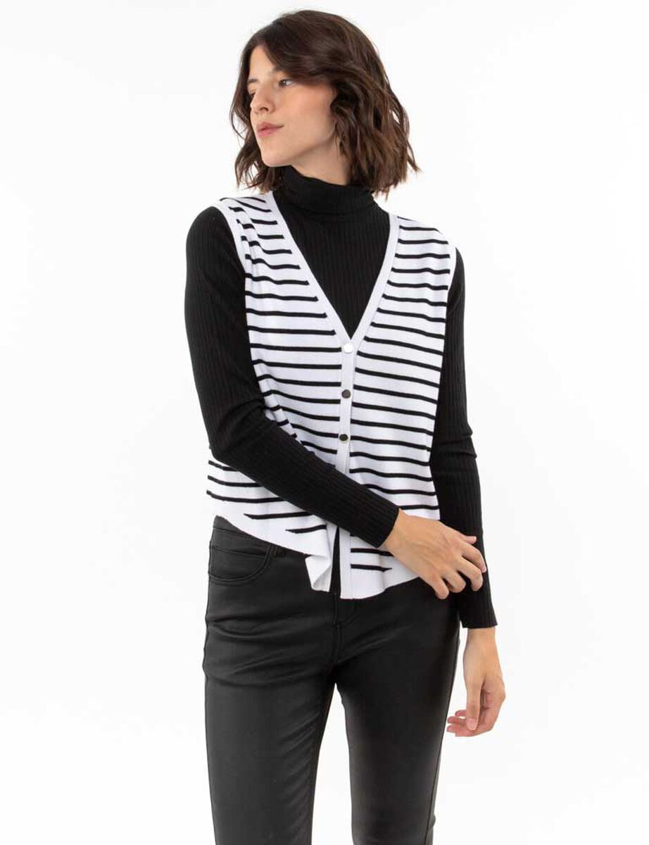 Sweater Sin Mangas Zibel