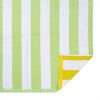 Toalla de Playa Bicolor Reversible Casanova Stripes Green 86 x 160 cm