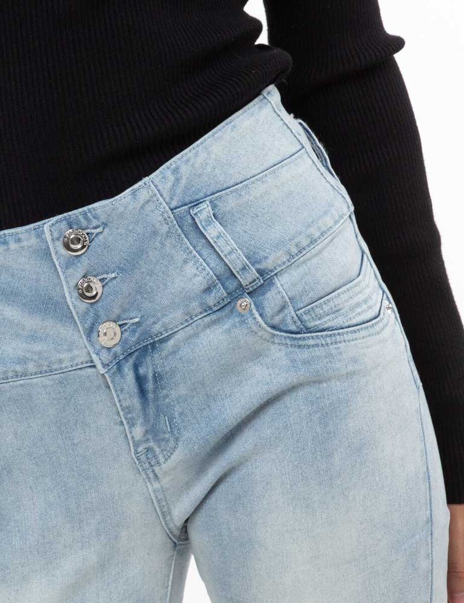 Jeans Skinny Push Up  Mujer Fiorucci