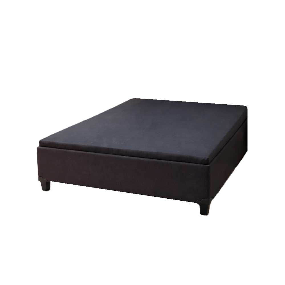 Base de Cama Baúl Almore 2 Plazas Negro