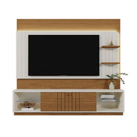 Home TV Vekkahome Guiaba 65"" Pulgadas Café