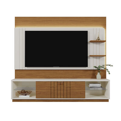 Home TV Vekkahome Guiaba 65" Pulgadas Café