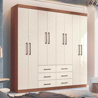 Clóset Onessta Liberpool 8 Puertas 6 Cajones Jatoba Arena