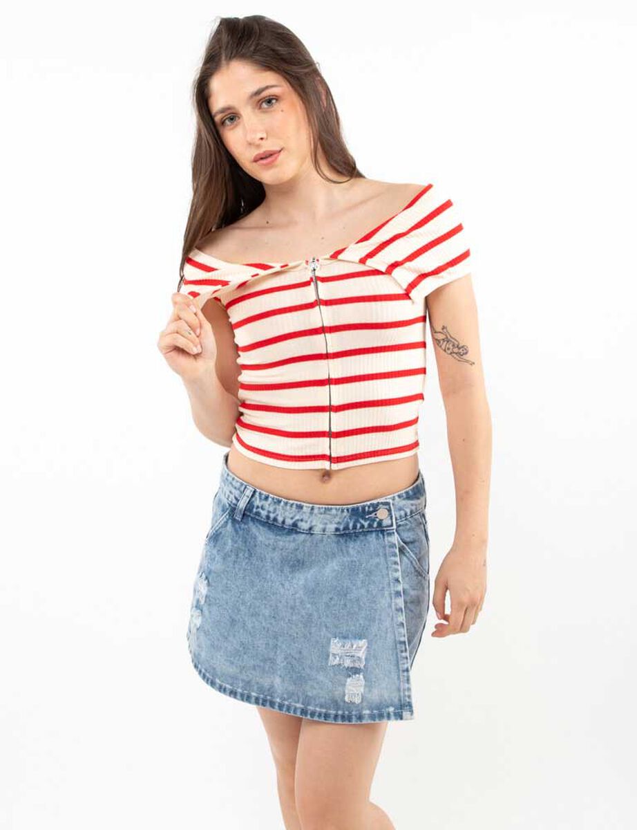 Polera Manga Corta Mujer Icono
