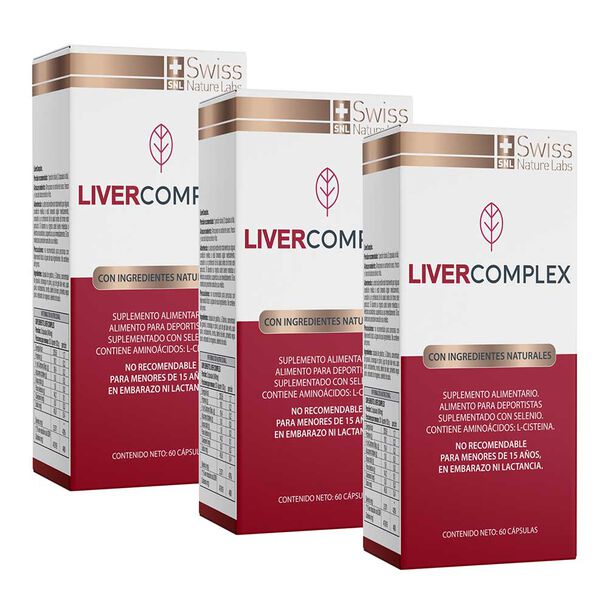 Liver Complex Tres Meses Swiss Nature Labs