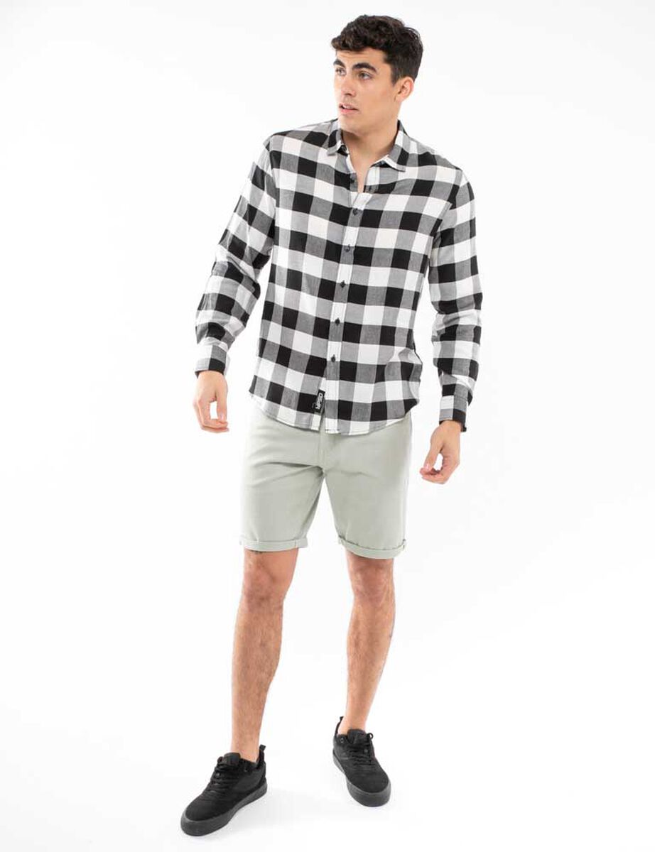 Camisa Cuadros Hombre Icono