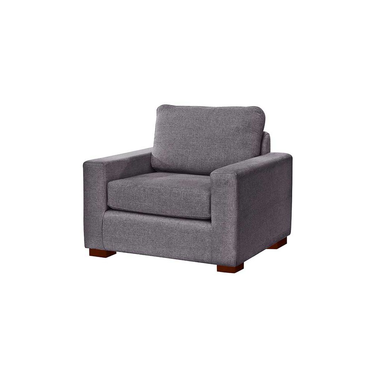 Sofá Latam Home Livorno 1 Cuerpo Gris Oscuro