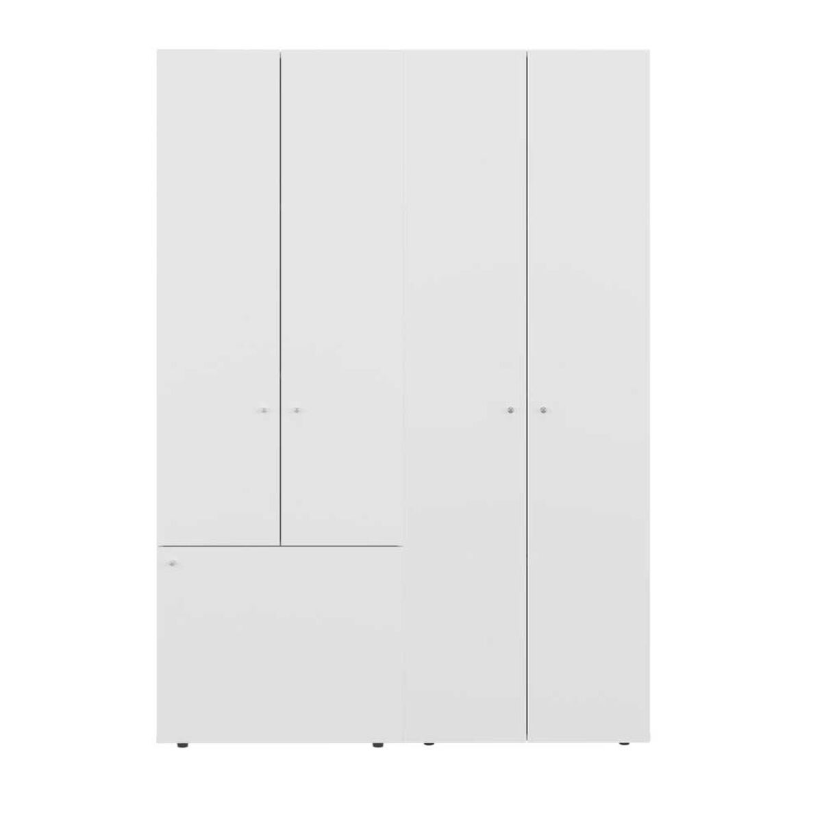 Combo Closet Tuhome 5 Puertas Dreams Blanco
