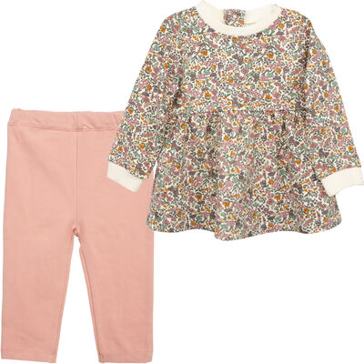 Imagen 1 del producto Conjunto Polera+Pantalón Beba Chess Baby Rosado