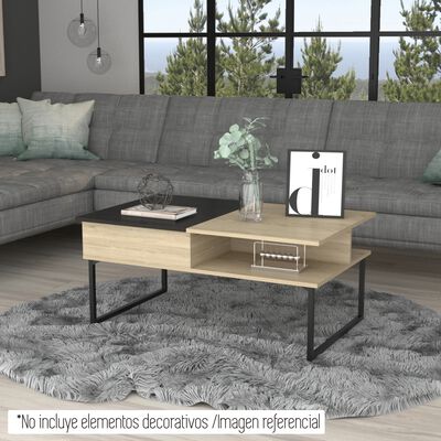 Mesa de Centro TuHome 5G-3 Rovere/Wengue