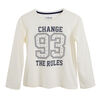 Polera Manga Larga Niña Chess