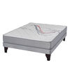 Cama Europea Flex 2 Plazas Threrapedic Más Gris