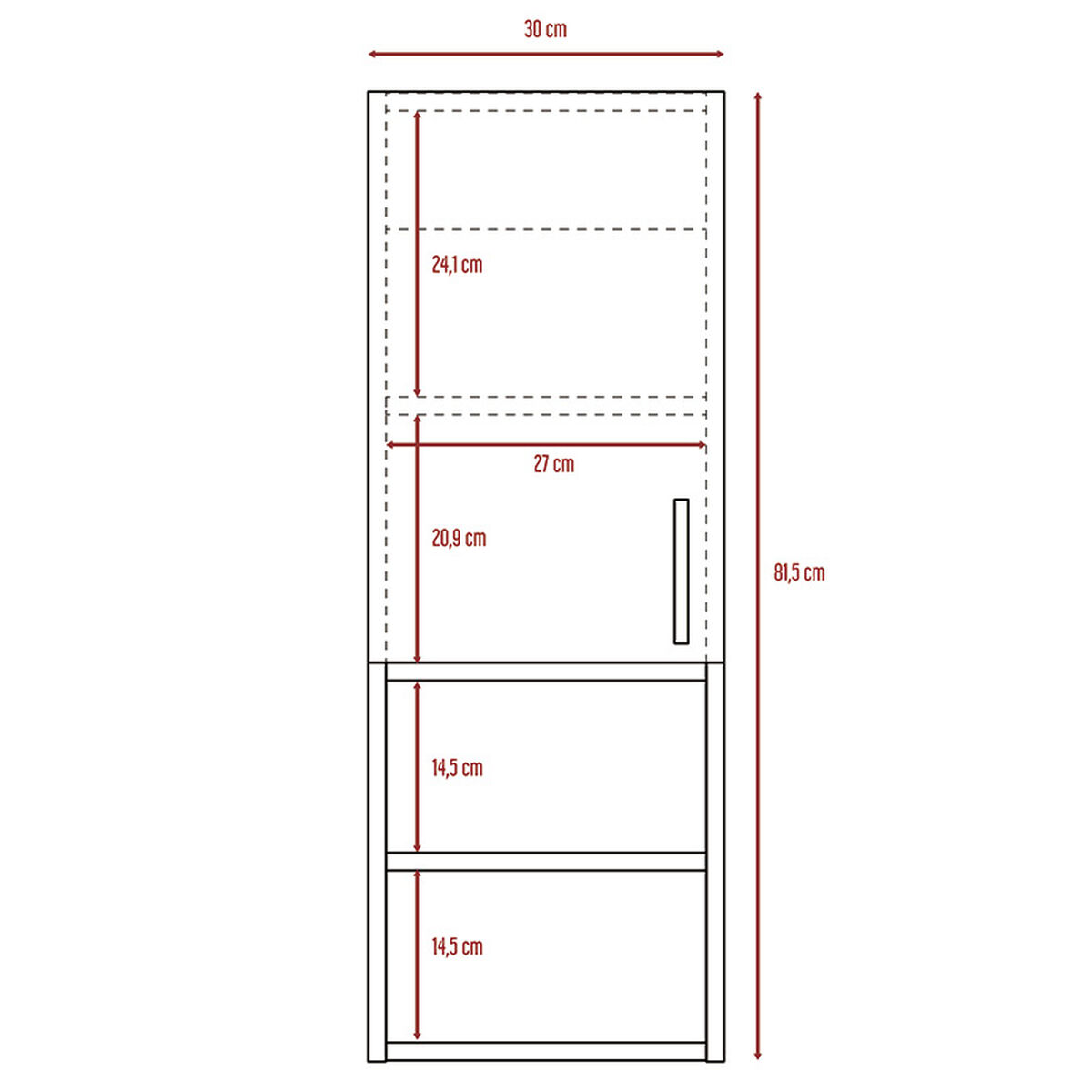 Mueble Auxiliar Baño Barcelona