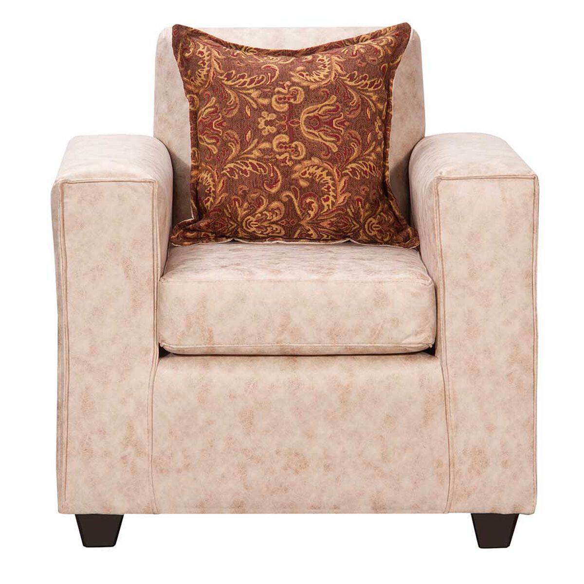 Juego de Living Black Factory Ezeiza Sof&aacute; 2 Cuerpos + Dos Sillones 1 Cuerpo Beige