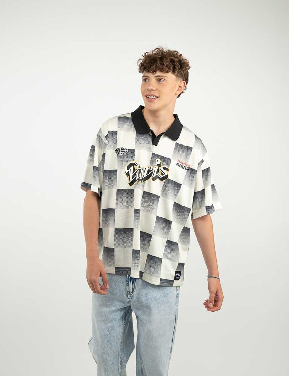 Polera Manga Corta Hombre Icono