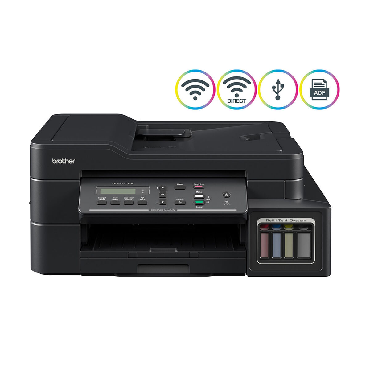 Multifuncional Brother Tinta Continua DCP-T710W WiFi