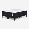Cama Europea  Rosen Super King New Style 6 Plus + Respaldo + 2 Veladores Ferrara