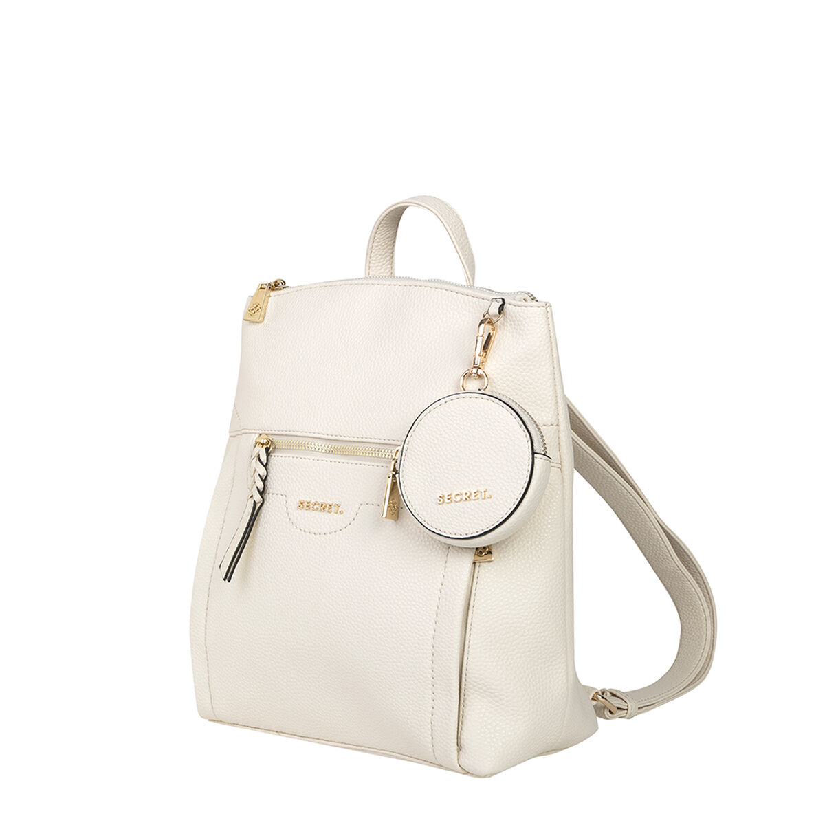 Mochila Ibiza Beige M Secret