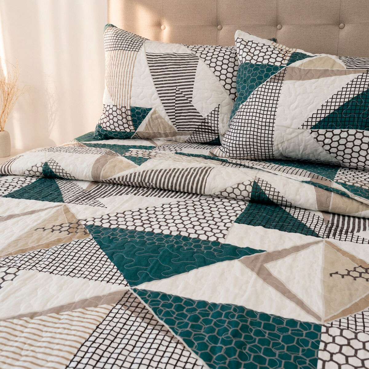 Quilt Doral 2 Plazas Stitchy Aristas