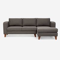 Sofá Seccional Rosen Parma 3 cuerpos Topo