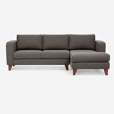 Imagen 1 del producto Sofá Seccional Rosen Parma 3 cuerpos Topo