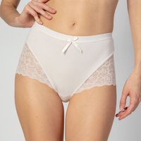 Calzón Midi Mujer Intime Arena, Blanco, Guinda, Ivory